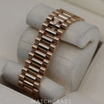 2017 ROLEX DAY-DATE SUNDUST DIAL DIAMOND MARKERS 40MM 228235