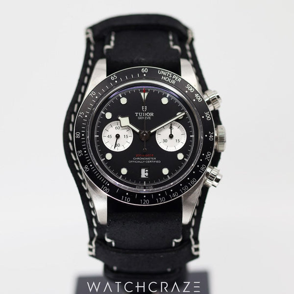 2022 TUDOR BLACK BAY CHRONO MODEL: M79360N-0005 BUND AND STEEL BRACELET