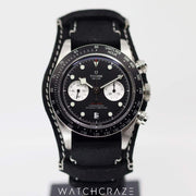 2022 TUDOR BLACK BAY CHRONO MODEL: M79360N-0005 BUND AND STEEL BRACELET