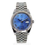 2021 ROLEX DATEJUST “AZZURRO” 41MM 126334