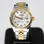 2021 ROLEX LADY-DATEJUST TWO TONE DIAMOND MARKERS 28MM 279173