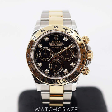 CIRCA 2017 ROLEX DAYTONA DIAMOND MARKERS 40MM 116503