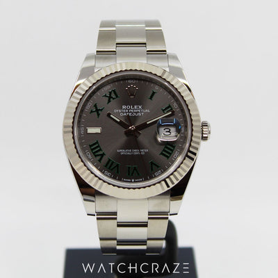 2023 ROLEX DATEJUST ‘WIMBLEDON’ 41MM 126334