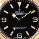 2022 ROLEX EXPLORER TWO TONE YELLOW GOLD AND STEEL 36MM 124273