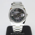 2022 ROLEX DATEJUST WIMBLEDON 36MM 126200