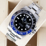 2021 ROLEX GMT MASTER II BATMAN 40MM 126710BLNR