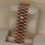 2024 ROLEX DAYDATE BROWN DIAL DIAMOND MARKERS 40MM 228235