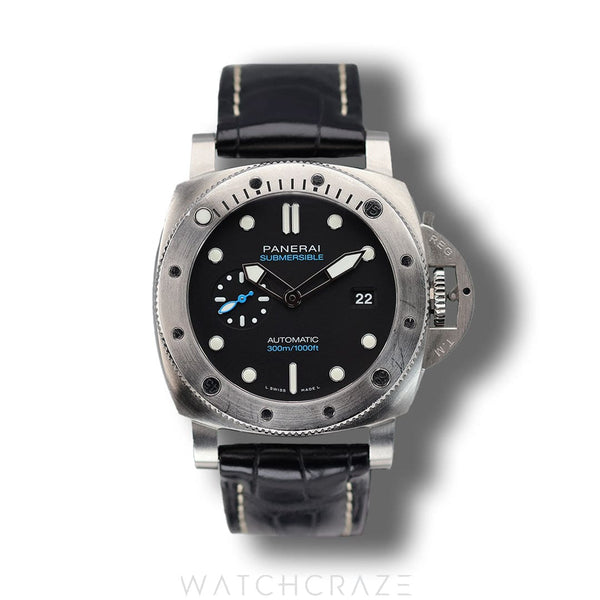 2023 PANERAI SUBMERDIBLE QUARANTAQUATTRO BLACK DIAL 44MM PAM01229