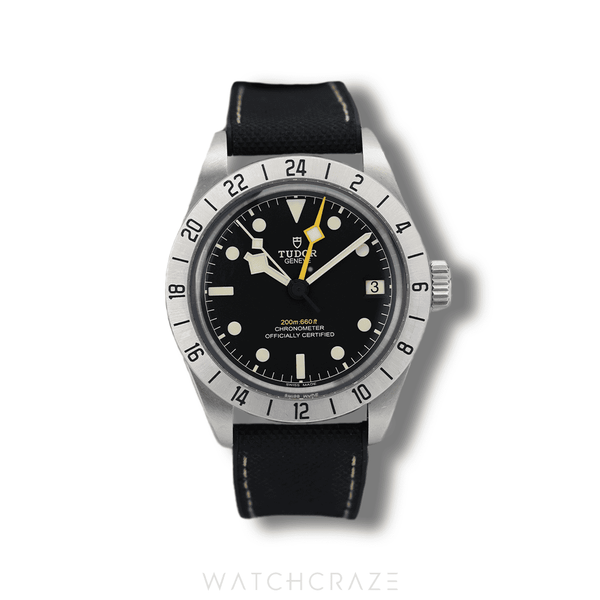2023 TUDOR BLACK BAY PRO RUBBER STRAP BLACK DIAL 39MM M79470-0003