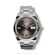 2022 ROLEX DATEJUST WIMBLEDON DIAL 41MM 126334