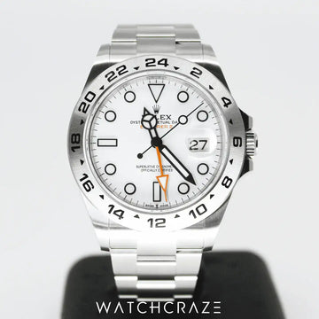 2023 ROLEX EXPLORER II WHITE DIAL 42MM 226570