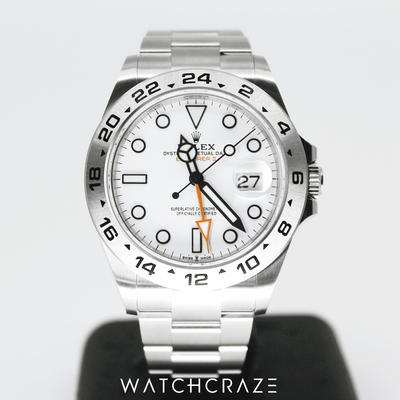 2023 ROLEX EXPLORER II WHITE DIAL 42MM 226570