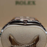 2022 ROLEX DATEJUST CHOCOLATE DIAL 41MM 126331 DIAMOND MARKERS
