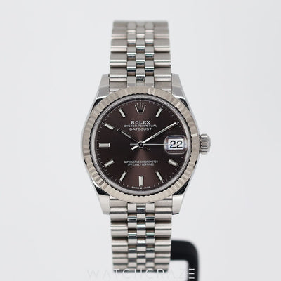 2022 ROLEX DATEJUST GREY DIAL 31MM 278274