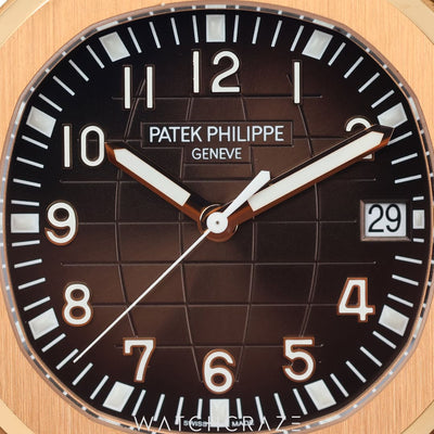 2022 PATEK PHILIPPE AQUANAUT ROSE GOLD 40MM 5167R-001