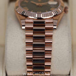 2023 ROLEX DAY-DATE ROSE GOLD OLIVE GREEN DIAL 40MM 228235