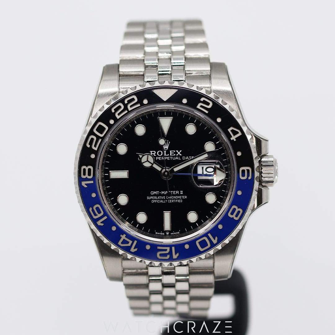 2019 ROLEX GMT-MASTER 2 'BATGIRL’ 40MM 126710BLNR