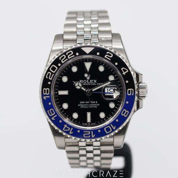 2019 ROLEX GMT-MASTER 2 'BATGIRL’ 40MM 126710BLNR