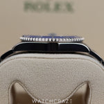 2010 ROLEX SUBMARINER DATE WHITE GOLD BLUE DIAL 