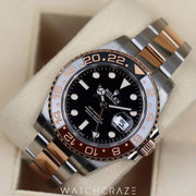 2022 ROLEX GMT MASTER II "ROOT BEER" 40MM 126711CHNR