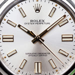 2024 ROLEX OYSTER PERPETUAL SILVER DIAL 41MM 124300