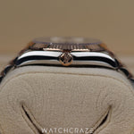 2023 ROLEX DATEJUST SLATE DIAL 36MM 126231 TWO TONE ROSE GOLD STAINLESS STEEL