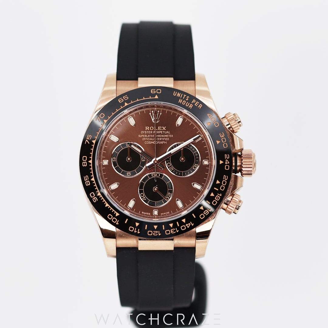 2022 ROLEX DAYTONA ROSE GOLD CHOCOLATE DIAL 40MM 116515LN