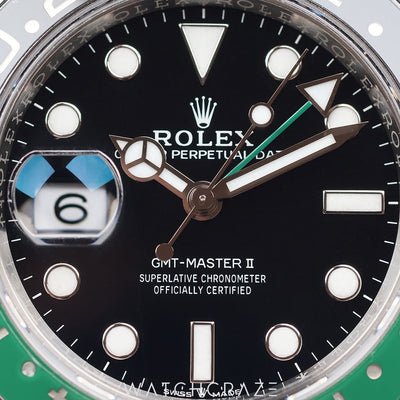 2023 ROLEX GMT MASTER II "SPRITE" 40MM 126720VTNR