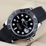 2021 ROLEX YACHTMASTER OYSTERFLEX WHITE GOLD 42MM 226659