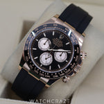 2023 ROLEX DAYTONA GOLD BLACK DIAL 40MM 126615LN