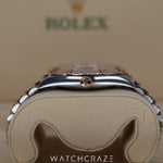 2024 ROLEX DATEJUST CHOCOLATE DIAL TWO TONE 41MM 126331