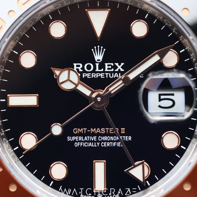 2022 ROLEX GMT MASTER II "ROOTBEER" 40MM 126711CHNR