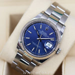 2020 ROLEX DATEJUST BLUE DIAL 36MM 126234