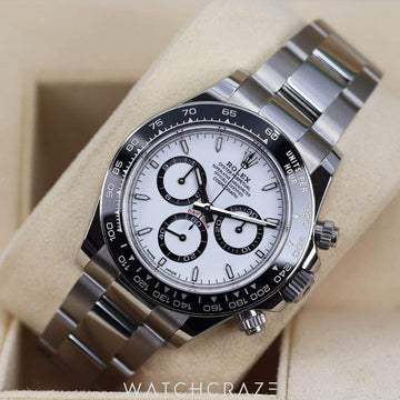 2023 ROLEX DAYTONA COSMOGRAPH "PANDA" 40MM 126500LN