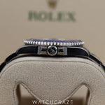 2010 ROLEX SUBMARINER DATE WHITE GOLD BLUE DIAL 