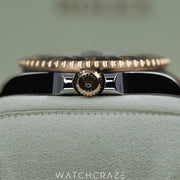 2009 ROLEX GMT MASTER II YELLOW GOLD STAINLESS STEEL 40MM 116713LN