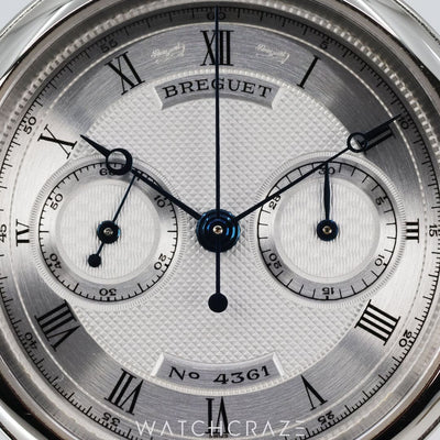 2020 BREGUET CHRONOGRAPH PLATINUM 36MM 3237PT (Transitional Dial)