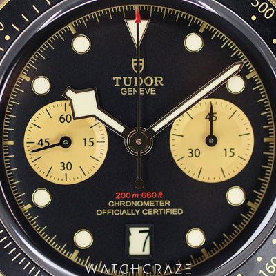 2020 TUDOR BLACK BAY CHRONO TWO TONE GOLD 41MM 79363N