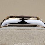 2024 ROLEX DATEJUST TWO TONE YELLOW GOLD AND STEEL CHAMPGANE DIAL 36MM 126233