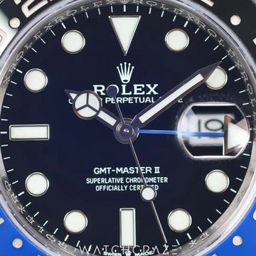 2019 ROLEX GMT-MASTER 2 'BATGIRL’ 40MM 126710BLNR