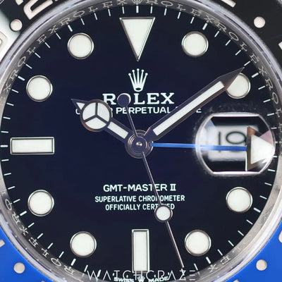 2019 ROLEX GMT-MASTER 2 'BATGIRL’ 40MM 126710BLNR