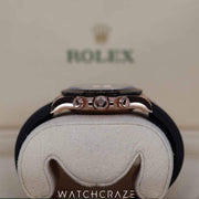 2022 ROLEX DAYTONA ROSE GOLD CHOCOLATE DIAL 40MM 116515LN