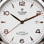 2022 TUDOR 1926 WHITE DIAL BROWN LEATHER STRAP 41MM 91650