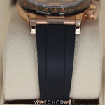 2020 ROLEX DAYTONA OYSTERFLEX ROSE GOLD BLACK DIAL 40MM 116515LN