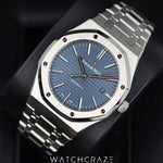 2015 AUDEMARS PIGUET ROYAL OAK 41MM BLUE DIAL 15400ST.OO.1220ST.03
