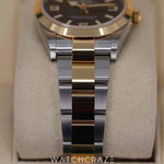 2024 ROLEX EXPLORER TWO TONE STEEL AND YELLOW GOLD BLACK DIAL 36MM 124273
