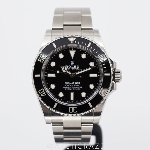 2023 ROLEX SUBMARINER BLACK DIAL 41MM 124060
