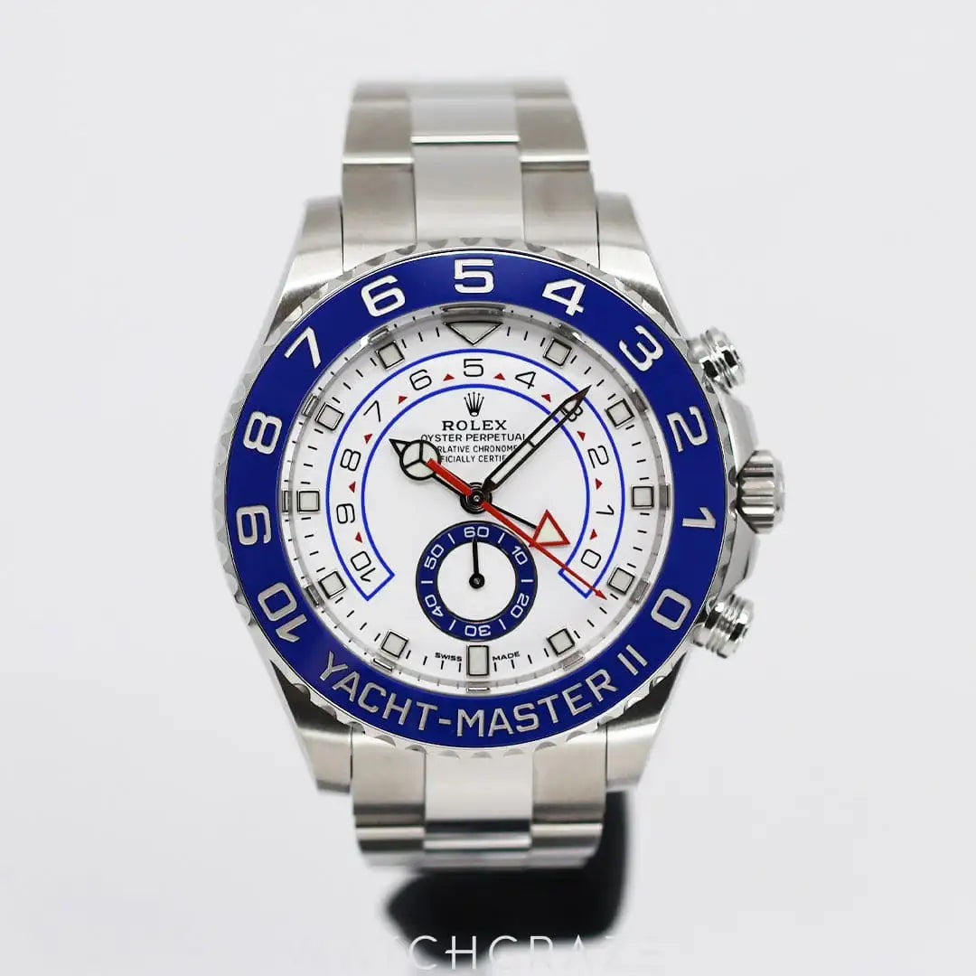 2018 ROLEX YACHT-MASTER II 44MM 116680 STAINLESS STEEL