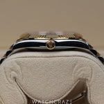 2022 ROLEX DATEJUST TWO TONE YELLOW GOLD AND STEEL BLACK DIAL 41MM 126333