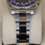 2016 ROLEX SUBMARINER TWO TONE GOLD AND STEEL BLUE DIAL 40MM 116613LB